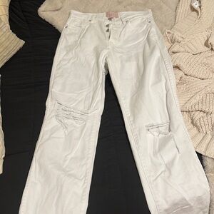 Revice denim white jeans